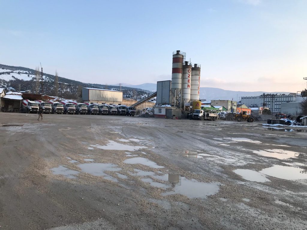 Özen Beton Kapıkaya Hazır Beton Tesisi