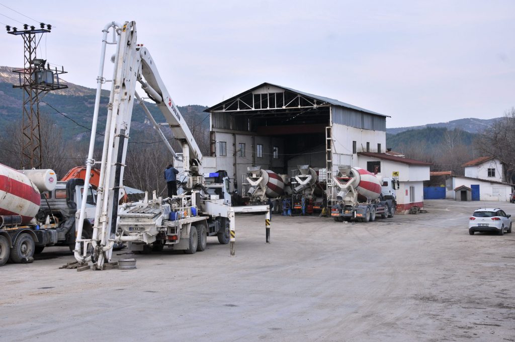 Özen Beton İpekköy Araç Bakım Onarım Tesisi