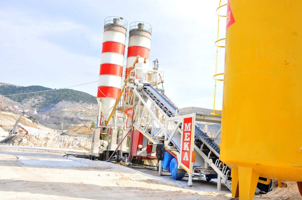 Özen Beton Çevreyolu Mobil Hazır Beton Tesisi