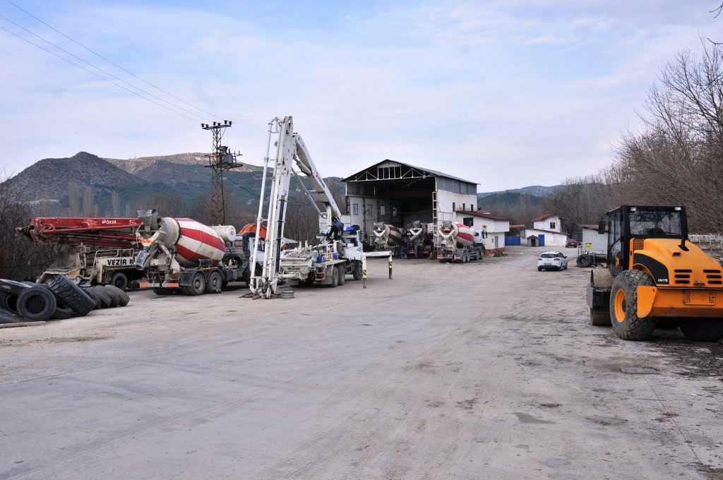 Özen Beton İpekköy Araç Bakım Onarım Tesisi