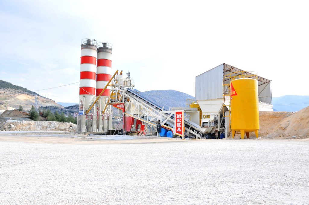 Özen Beton Çevreyolu Mobil Hazır Beton Tesisi