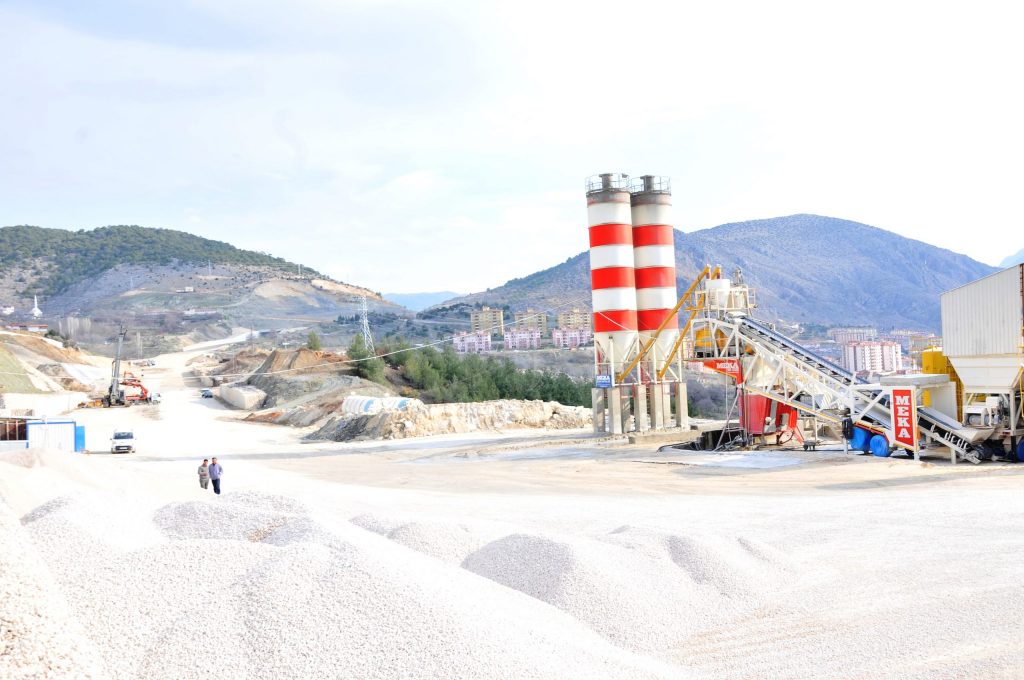 Özen Beton Çevreyolu Mobil Hazır Beton Tesisi